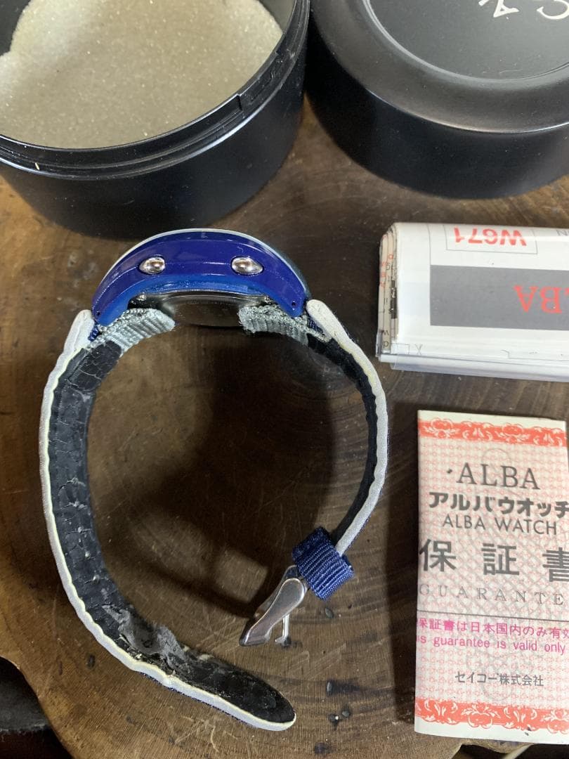 97年未使用 セイコー アルバ スプーン W671 KENWOOD 動作確認済