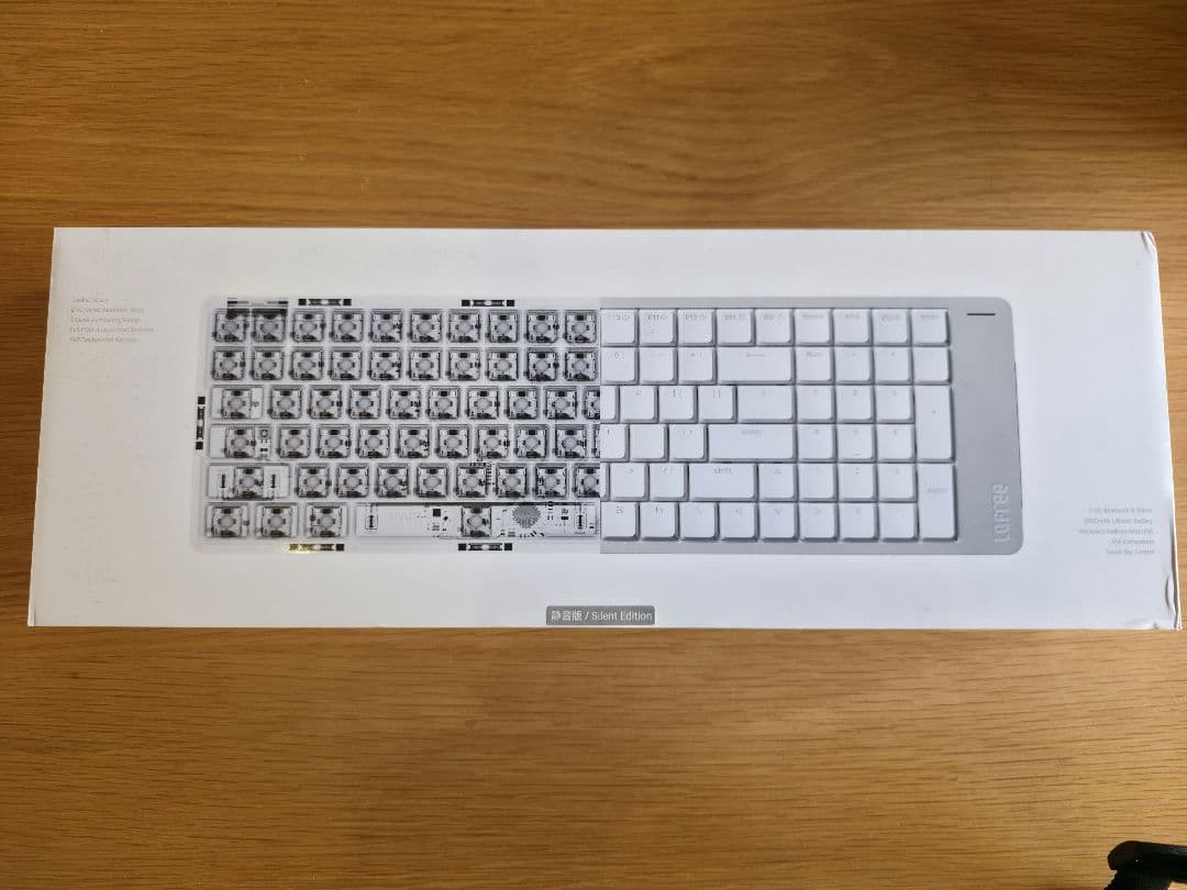 Lofree Flow2 100key Silver 一部キースイッチなし