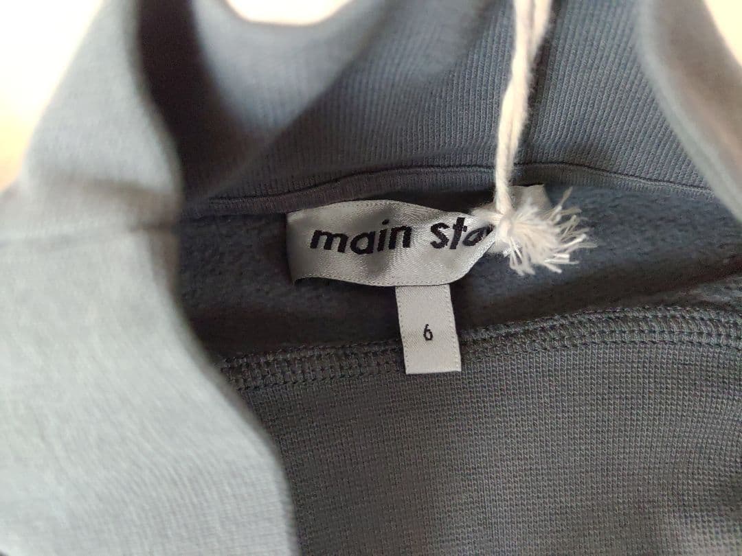 【6Y】mainstory　メインストーリー　スウェット　トレーナー　AW23