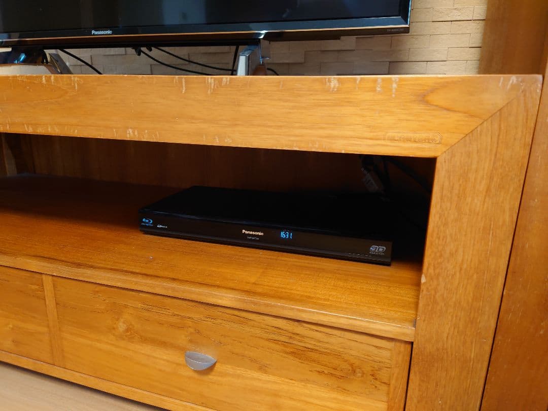 SCANTEAK テレビ台 チーク無垢材 TVボード