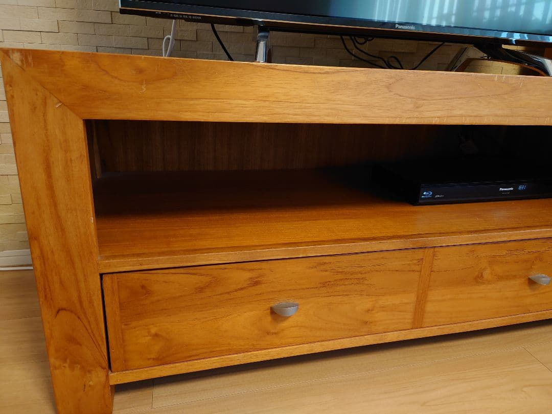 SCANTEAK テレビ台 チーク無垢材 TVボード