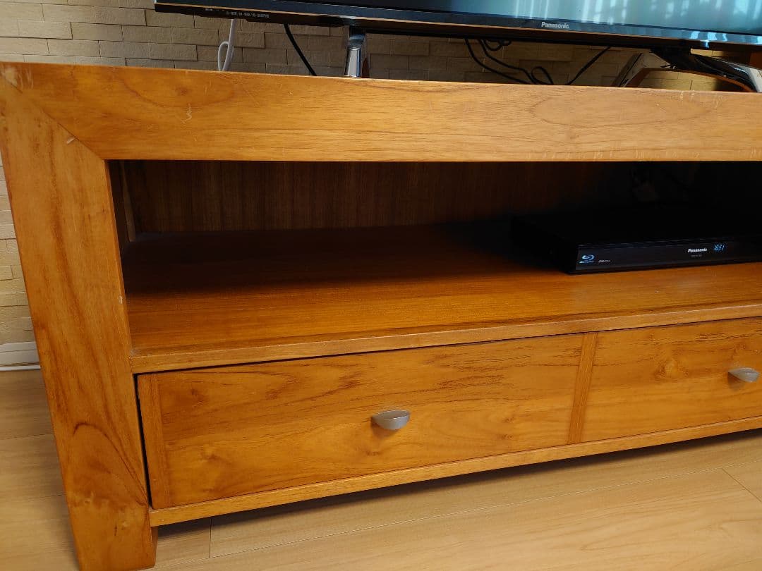 SCANTEAK テレビ台 チーク無垢材 TVボード