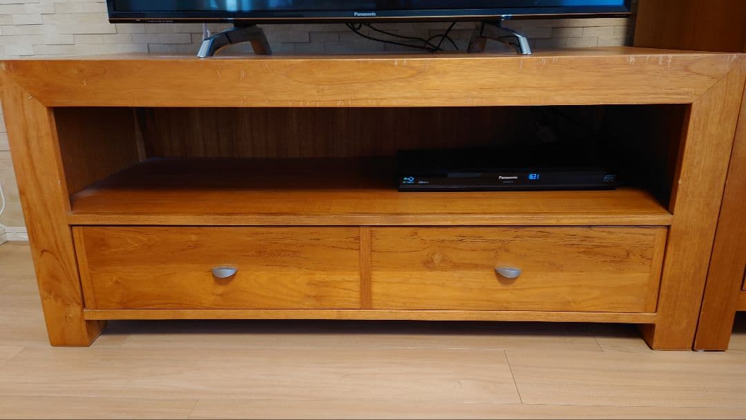 SCANTEAK テレビ台 チーク無垢材 TVボード