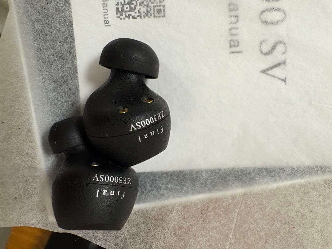 final ZE3000 SV ブラック ワイヤレスイヤホン