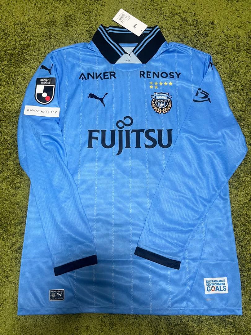 3XL 未使用　川崎フロンターレ　フロンターレ　長袖ユニフォーム