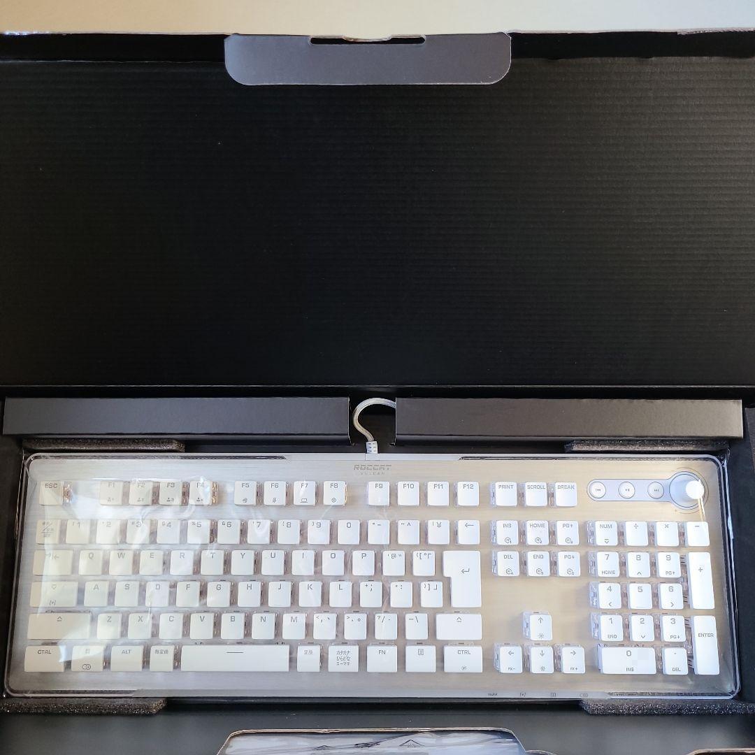 【値下げ】ROCCAT VULCAN II ゲーミングキーボード ホワイト