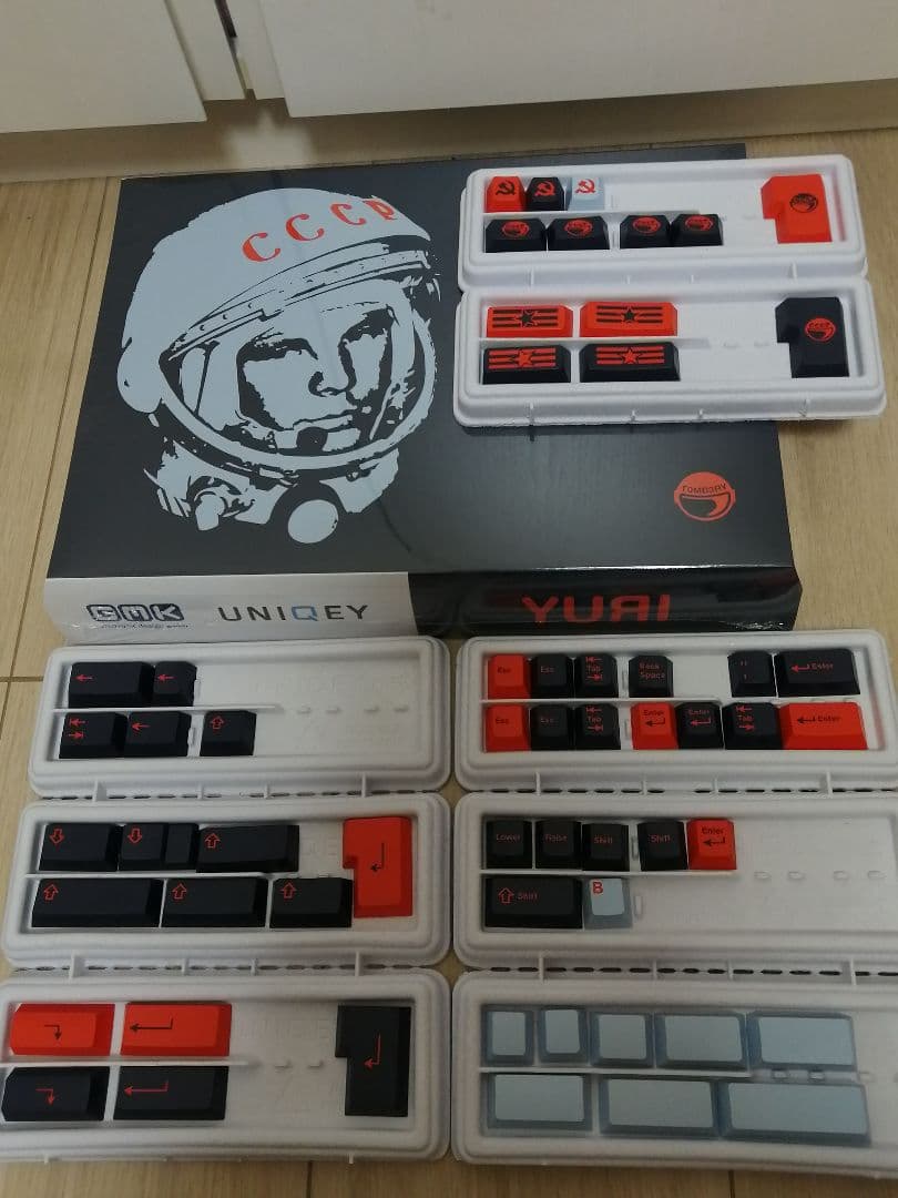 限定！【新品+新品同様】GMK Yuri R2キーキャップコレクションセット