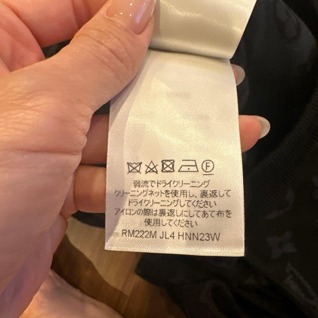 LOUIS VUITTON ロゴコットンニットハーフパンツ　Sサイズ