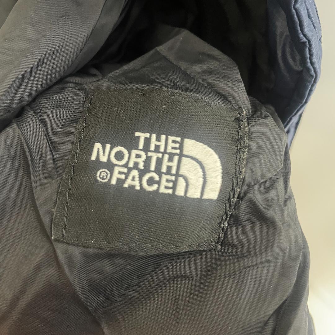★The North Face 700 ダウンジャケット ヌプシ M黒紺 E3★