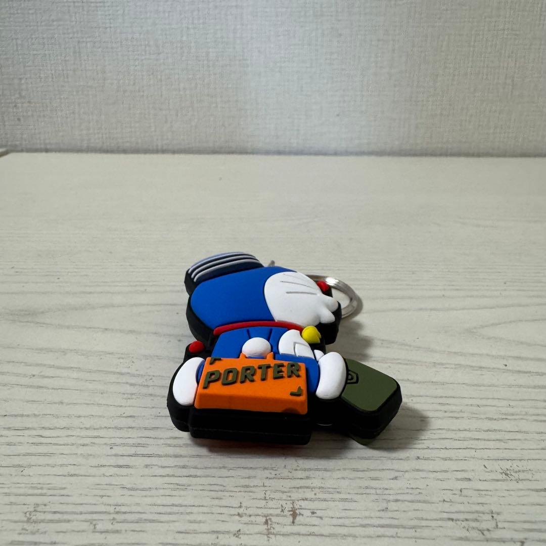 【完売品】【新品】ドラえもん x PORTER ポーター　キーホルダー　オレンジ