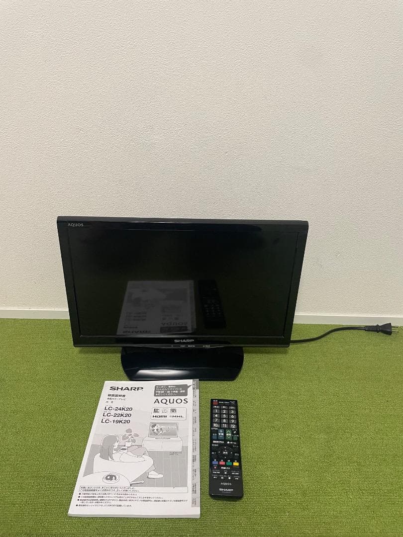 SHARP 液晶テレビ 19V型 LC-19K20 ディスプレイ モニター