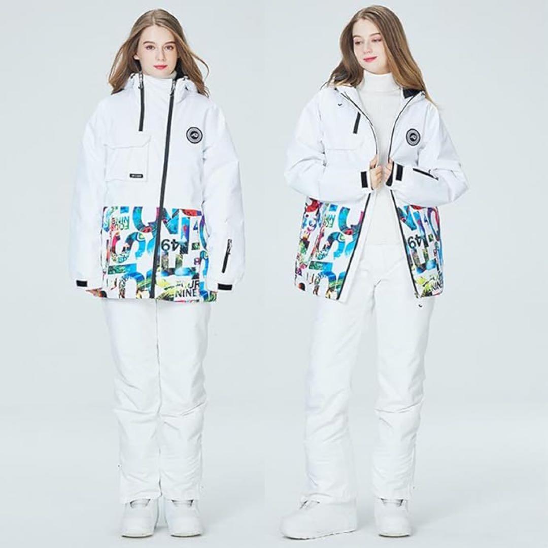 ARCTIC QUEEN スキー　スノボ　ウエア　上下セット　サイズL
