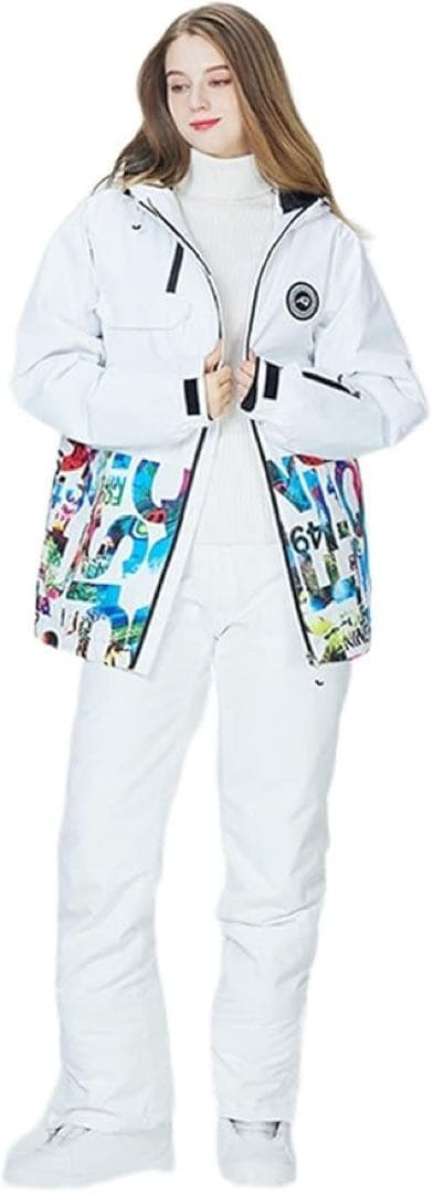 ARCTIC QUEEN スキー　スノボ　ウエア　上下セット　サイズL