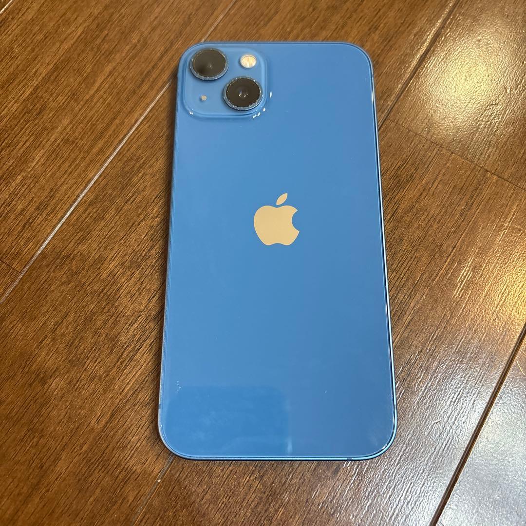 Apple iPhone13 ブルー 本体 128GB バッテリー最大容量77%