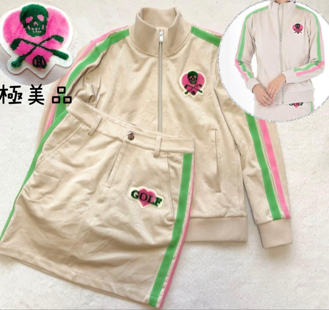 極美品　マークアンドロナ　近年　セットアップ　ジャケット　スカート　ジャージ