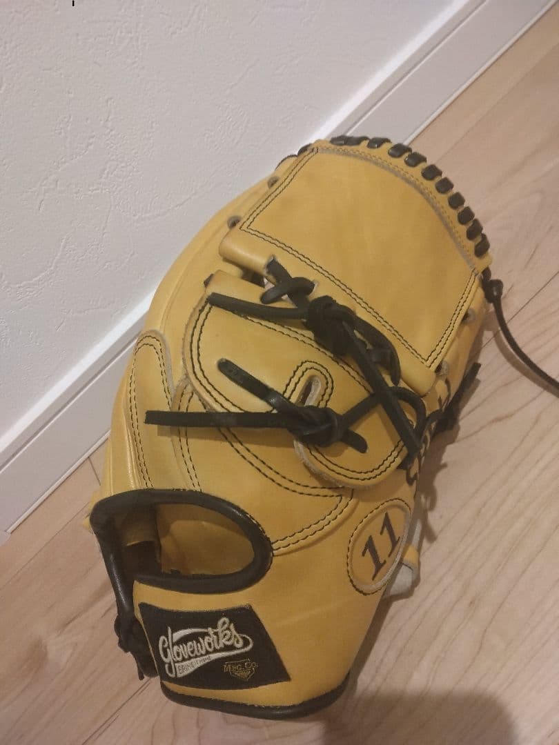 グローブワークス 12.5インチ イエローブラックグローブ