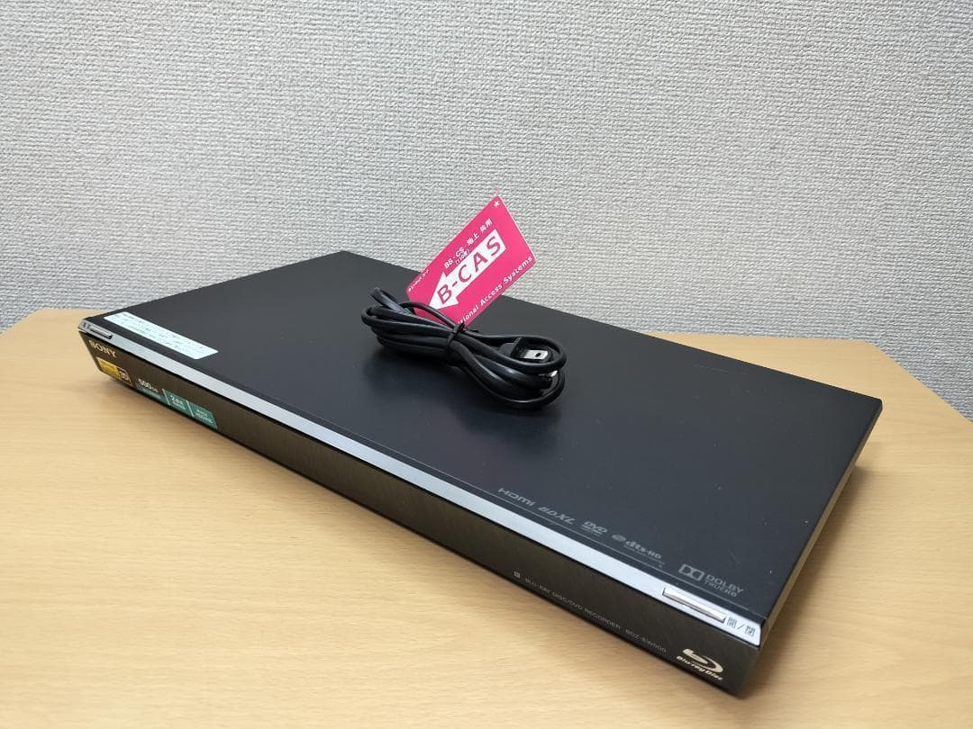 ソニー ブルーレイレコーダー 「BDZ-EW500」 動作品②
