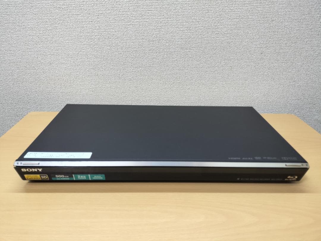 ソニー ブルーレイレコーダー 「BDZ-EW500」 動作品②