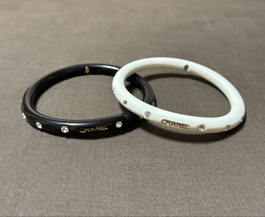 T*T様 CHANEL シャネル ココマーク バングル ブレスレット ラインスト