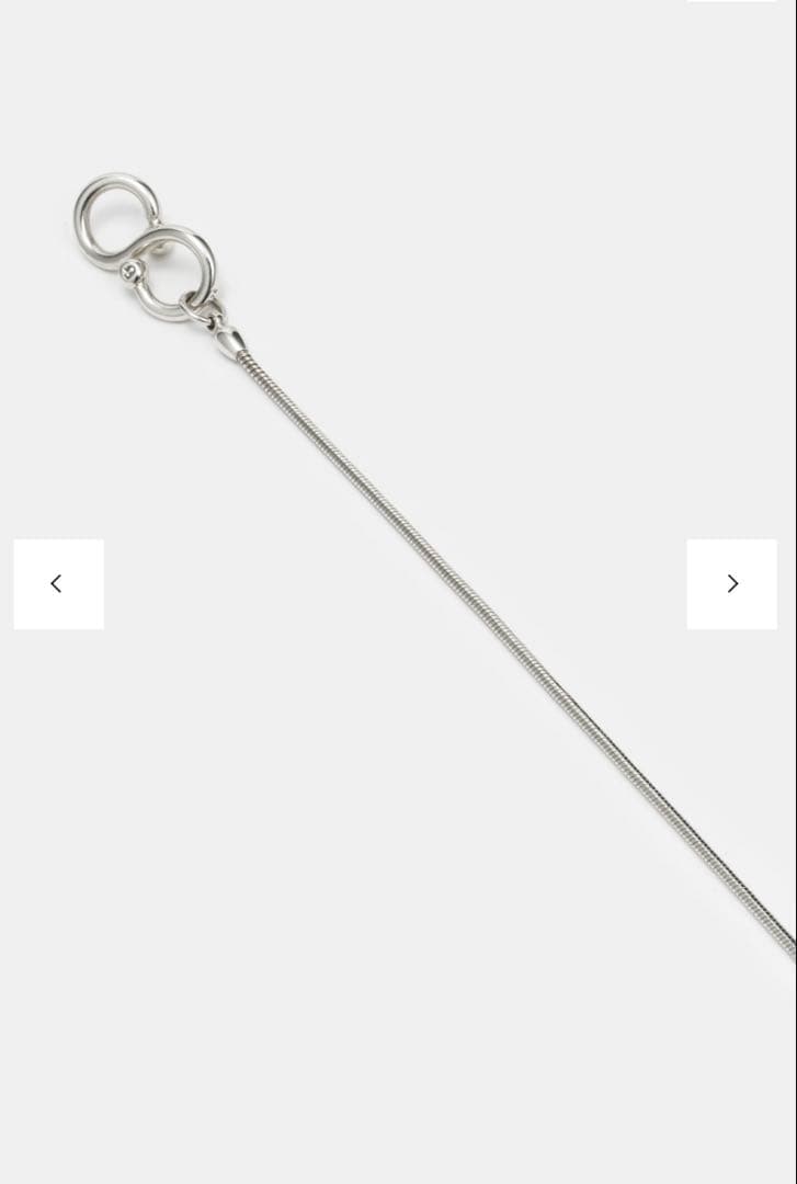 完売品 INES 08 NECKLACE h'eres 37cm heres