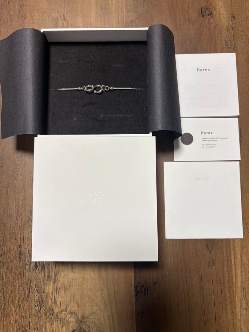 完売品 INES 08 NECKLACE h'eres 37cm heres