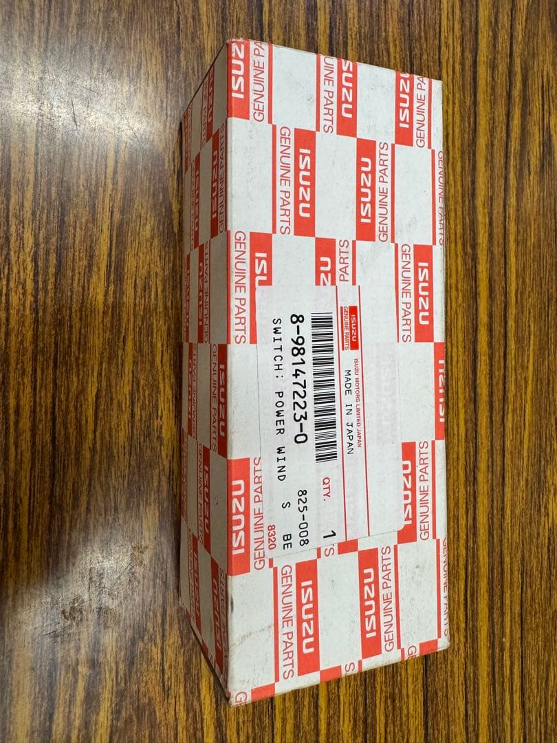 いすゞ　純正　エルフ　パワーウィンドウ　スイッチ 運転席、助手席セット