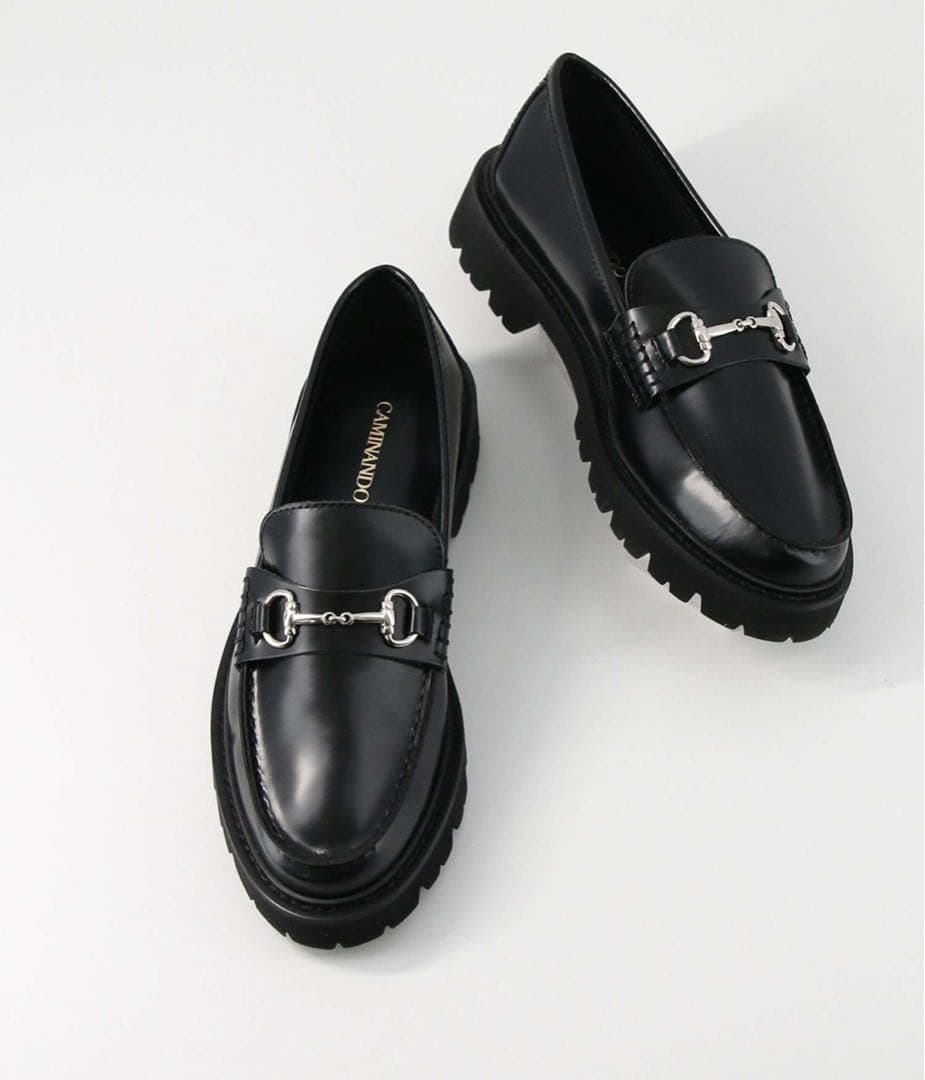 CAMINANDO ビット付トラックローファー