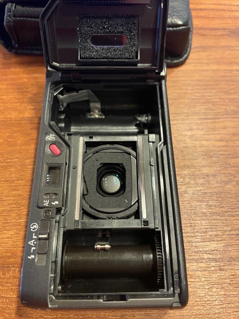 リコー GR1s ブラック　フード、皮ケース付き