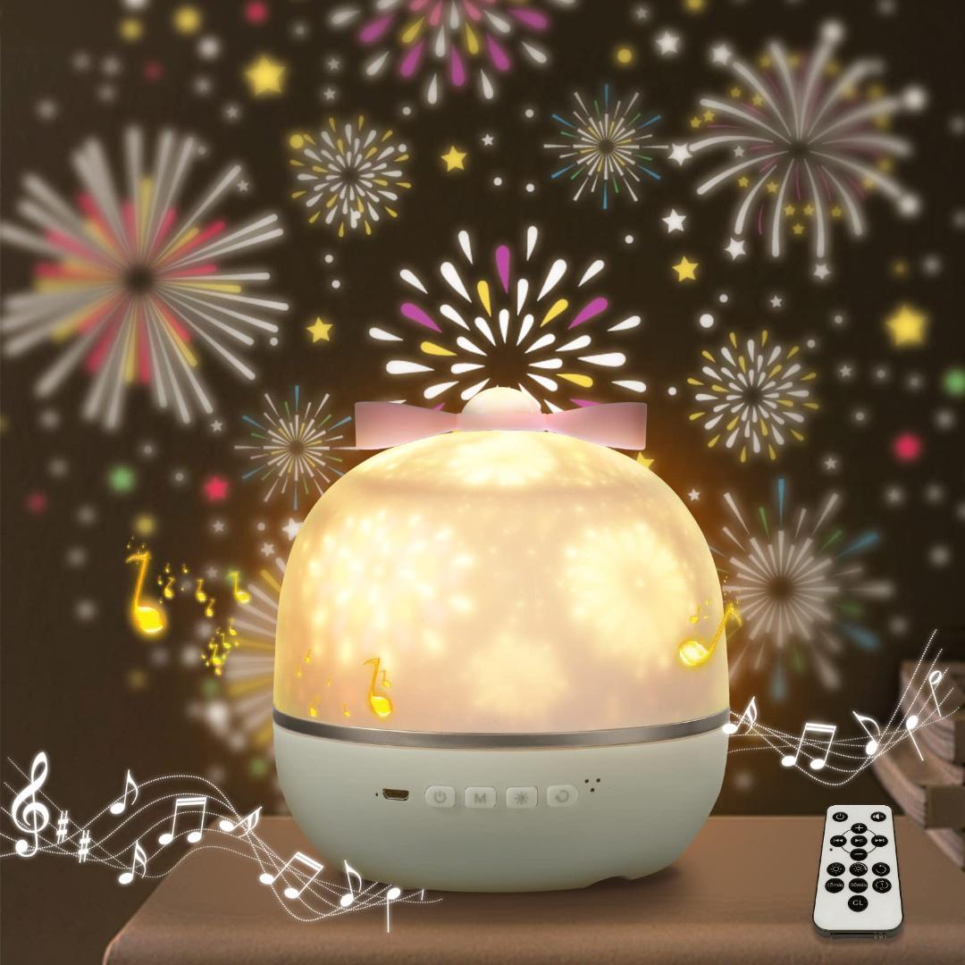 オルゴール付き 寝かしつけプラネタリウム