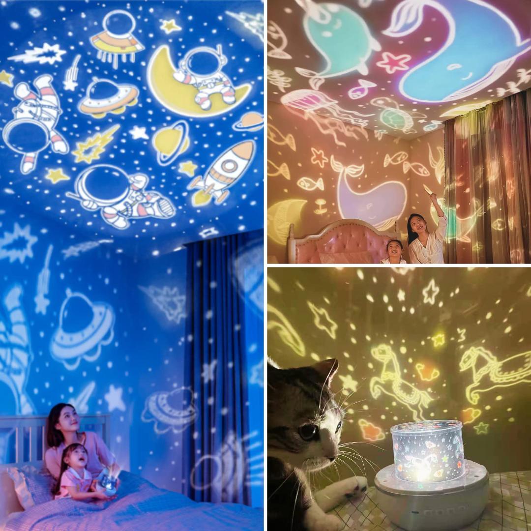 オルゴール付き 寝かしつけプラネタリウム