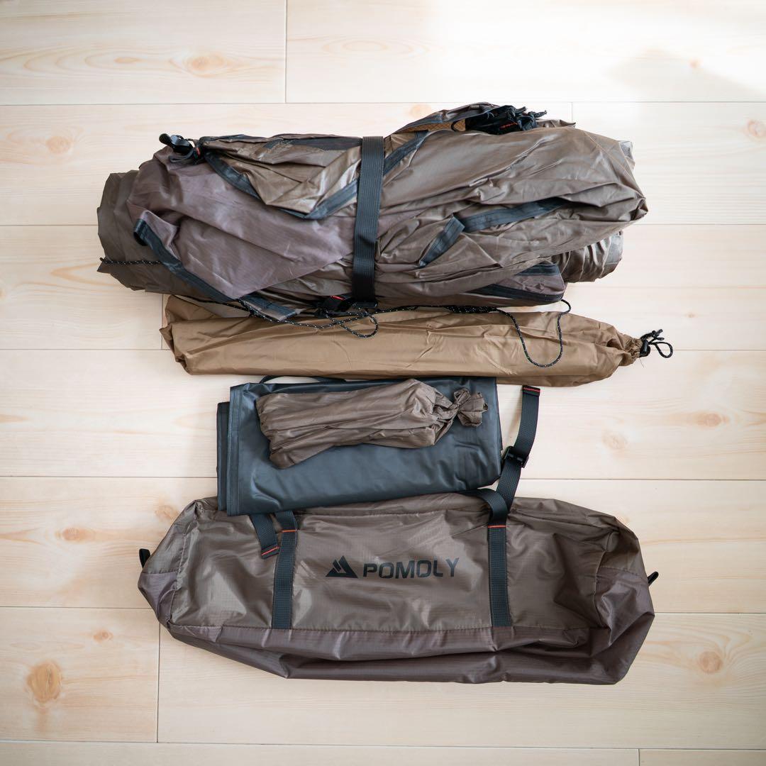 POMOLY CHALET 70 ロッジ型テント