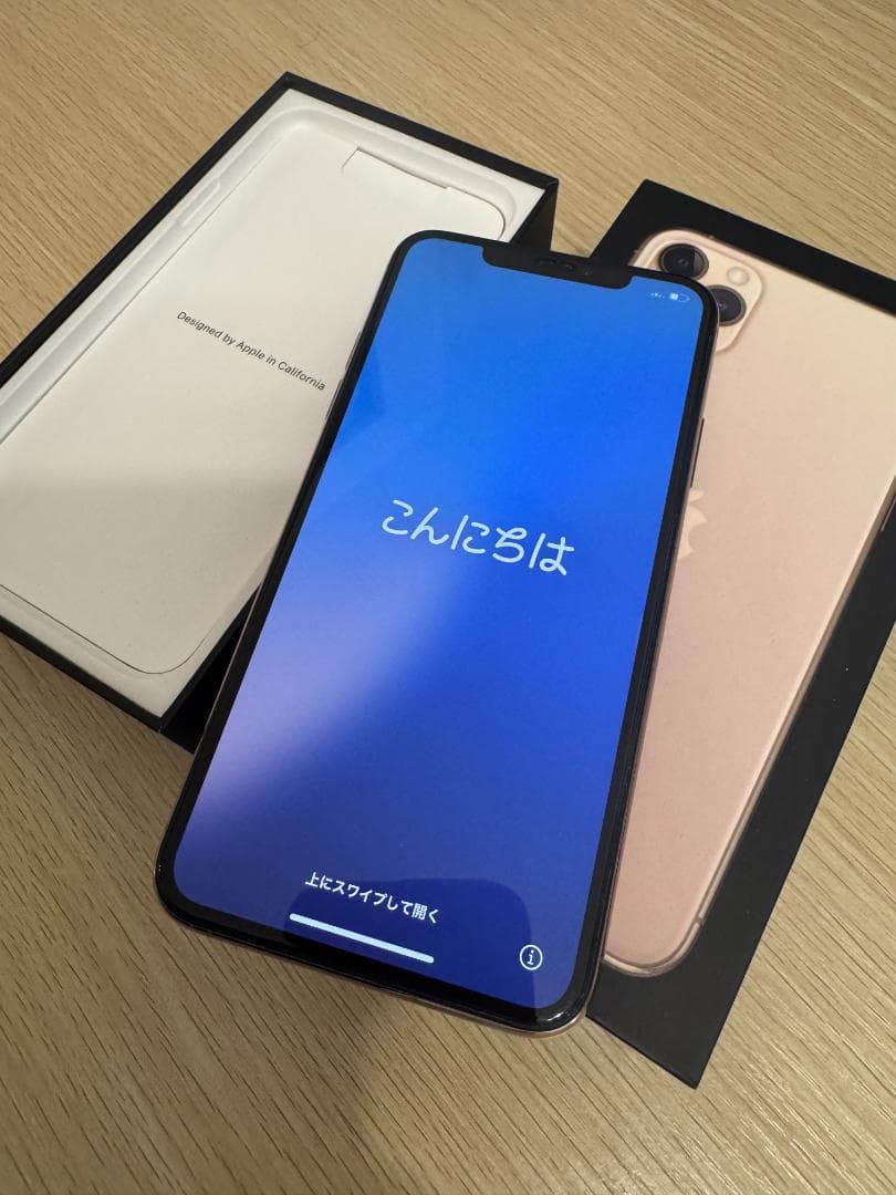 iPhone11ProMax 512GB BT75% 背面割れ FaceID不良