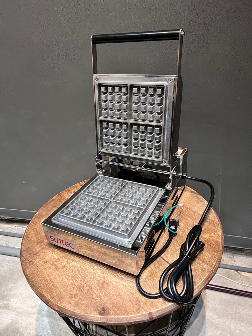 SUNTEC ワッフルメーカー ステンレス製　2024年式