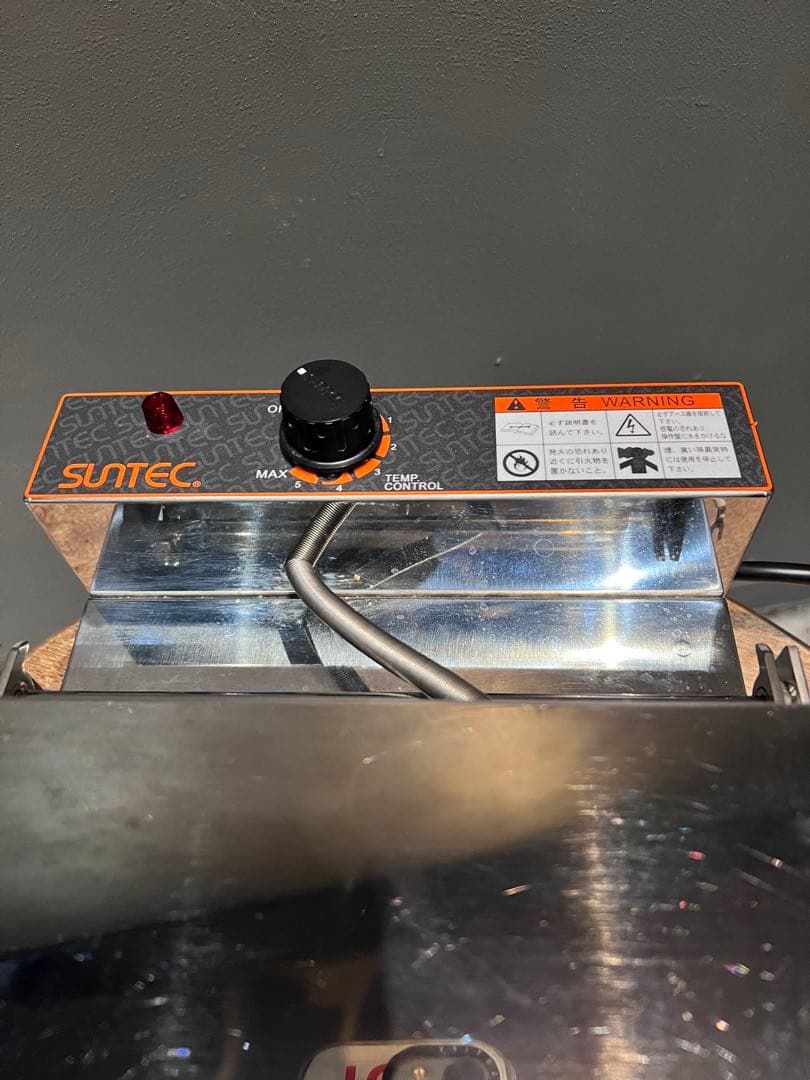 SUNTEC ワッフルメーカー ステンレス製　2024年式