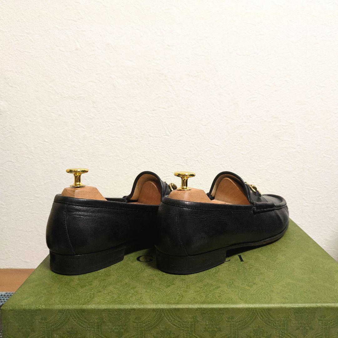 あ*や様 GUCCI　ホースビットローファー　黒　37 1/2