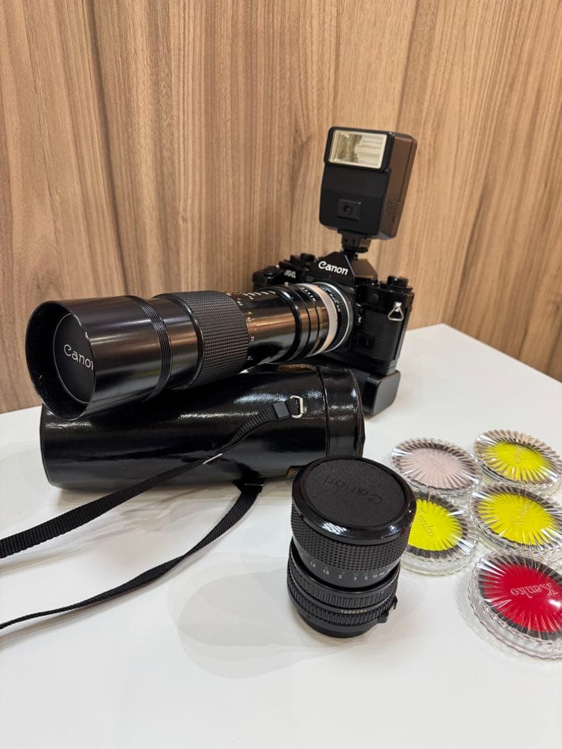 キヤノン CANON A-1　一眼レフ フィルムカメラ　セット