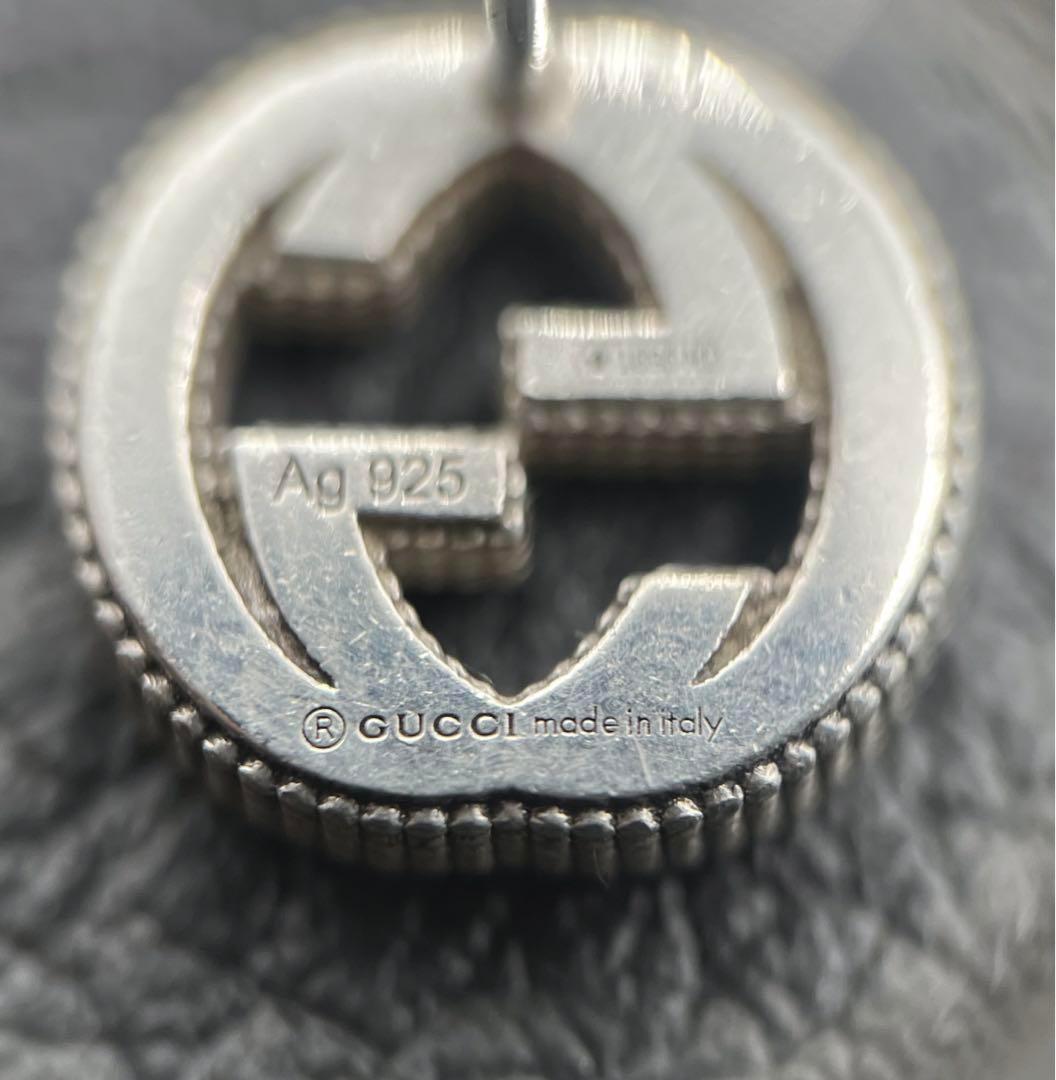 GUCCI グッチ インターロッキングG シルバー ピアス 479227