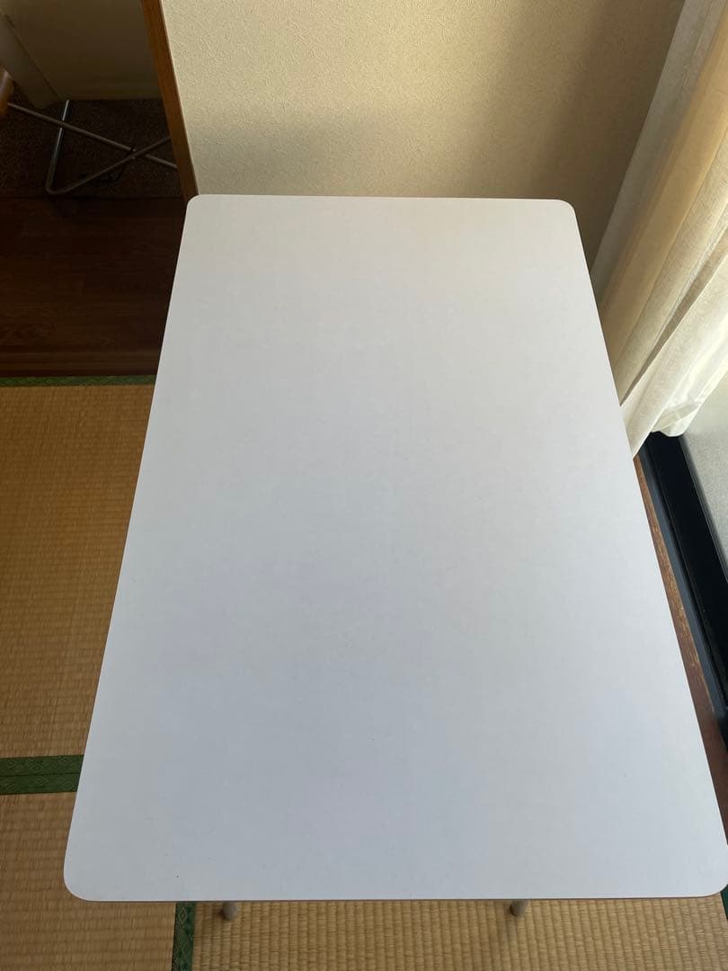 【廃盤レア】無印良品　机　メラミン天板　折りたたみ式