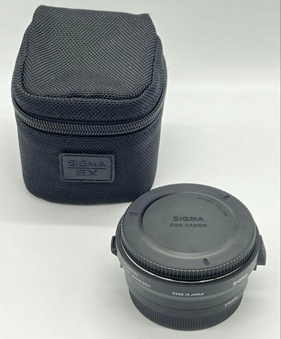 【美品】SIGMA MOUNT CONVERTER MC-11 ケース付