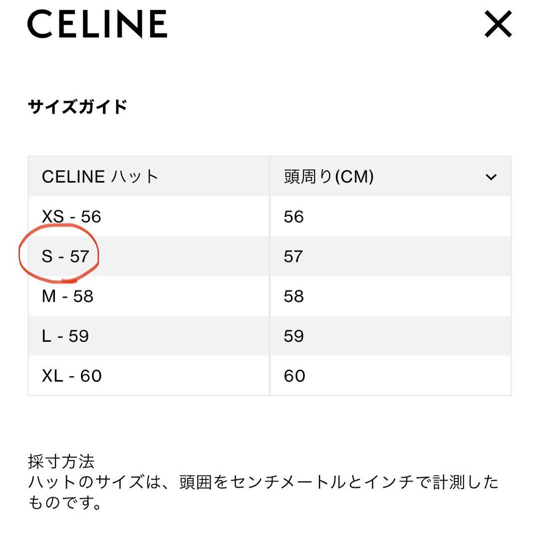 celine 新品タグ付 トリオンフ ラフィアハット