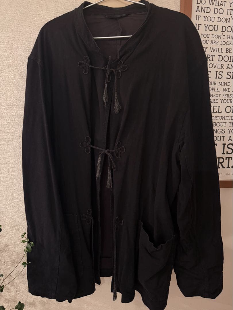 COMOLI 25ssコットンジャージ スタンド カラージャケット／サイズ3