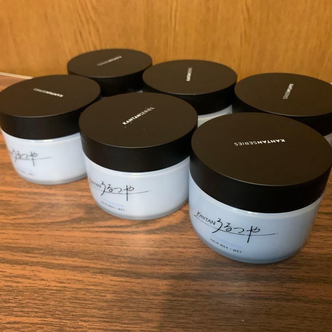 KANTAN うるつや ヘアワックス90g × 6