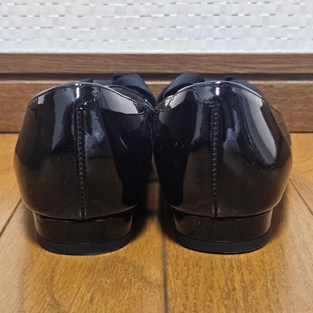 極美品☆ DIANA パンプス オペラシューズ リボン ポインテッドトゥ