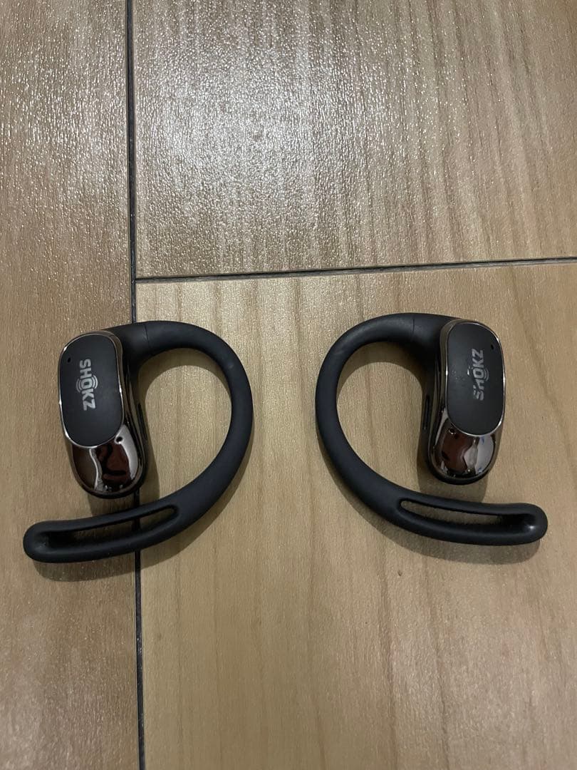 SHOKZ OPENFIT AIR ワイヤレスイヤホン ブラック