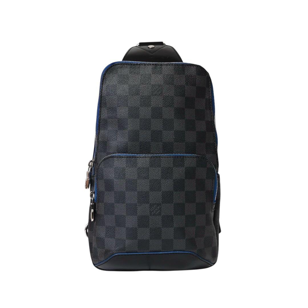 【美品】ルイヴィトン　ダミエ　グラフィット　スリングバッグ　ショルダーバッグ　黒