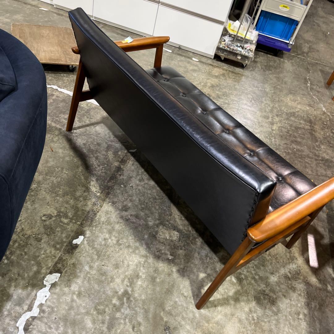 【カリモク60 】Kチェア◆2シーター ◇程度良好◆