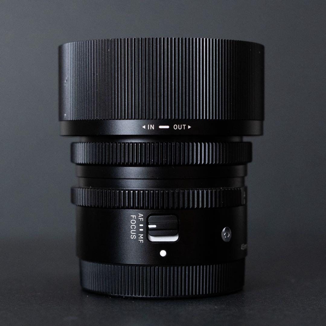 フィルター付きSIGMA 45mm F2.8 DG DN ソニーEマウント用