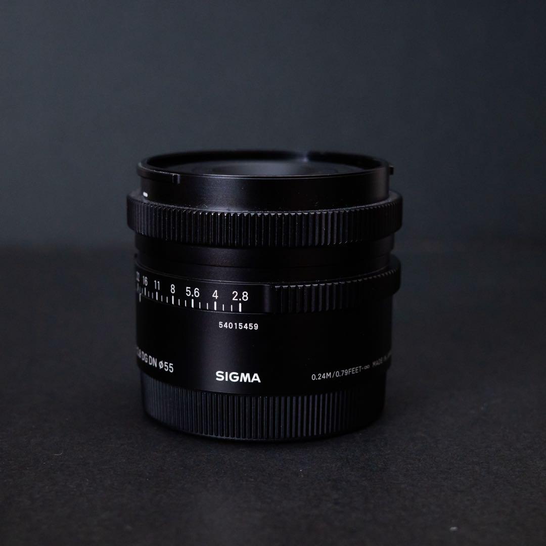 フィルター付きSIGMA 45mm F2.8 DG DN ソニーEマウント用