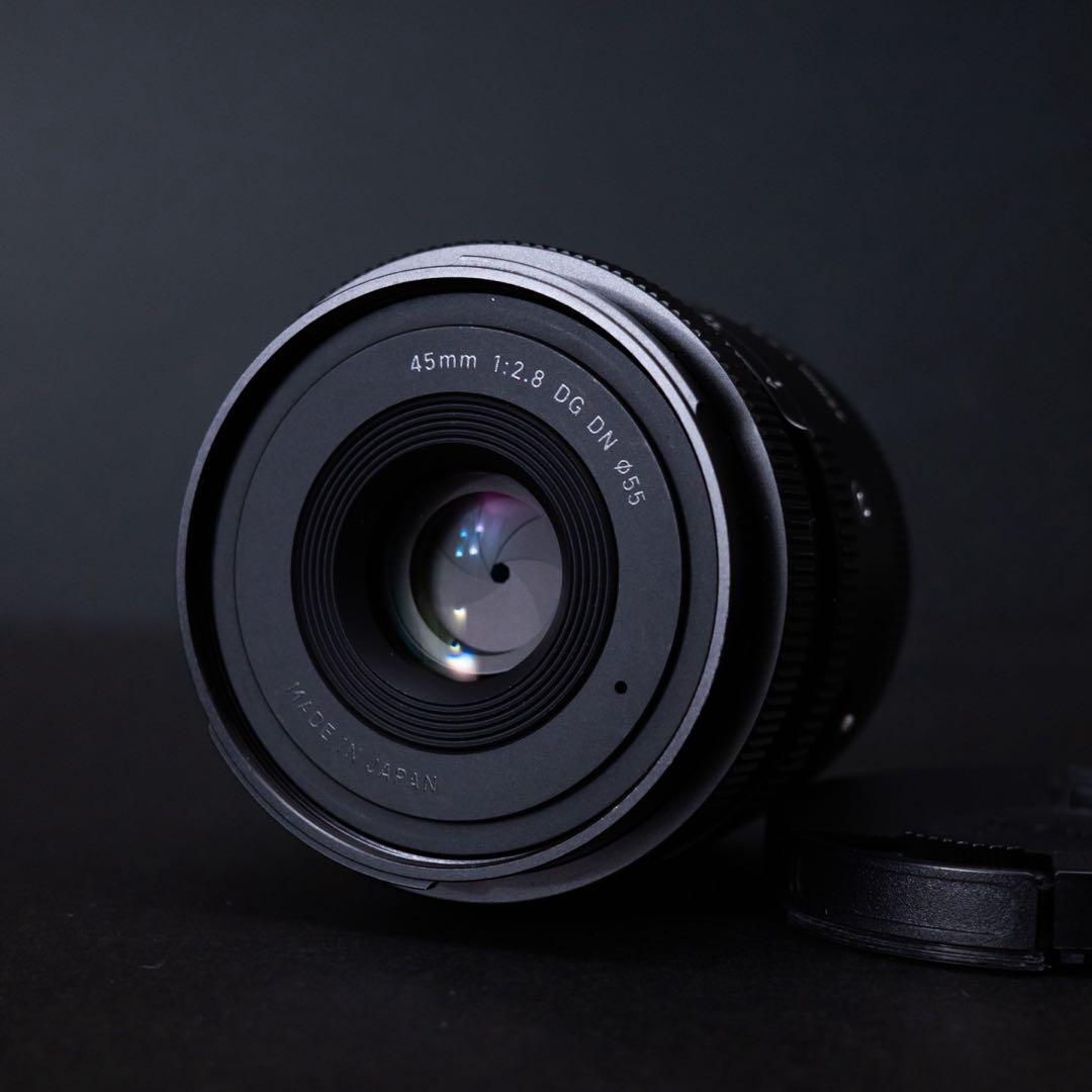 フィルター付きSIGMA 45mm F2.8 DG DN ソニーEマウント用