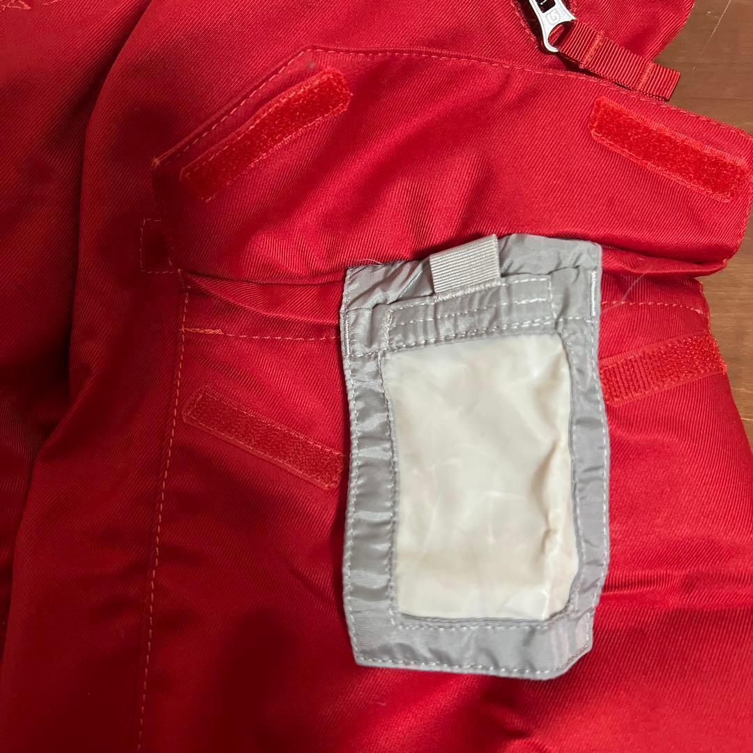 BURTON バートン スノーボードウエア スノボウェア パンツ ズボン M 赤